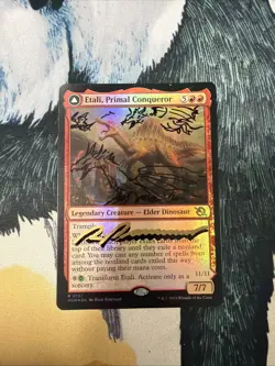 Signed And Altered Etali, Primal Conqueror Foil - Image 1