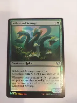 Wildwood Scourge Commander Masters Foil - Image 1