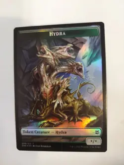 MTG Cat Beast - Hydra Double-sided Token | NM Foil | Zendikar Rising {ZNR} - Image 2