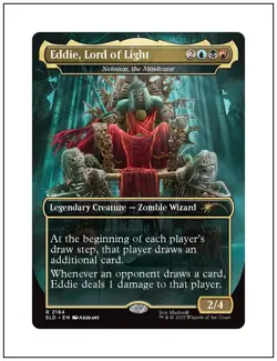 1x Eddie, Lord of Light - Nekusar, the Mindrazer, Secret Lair - 2184, MTG NM - Image 1