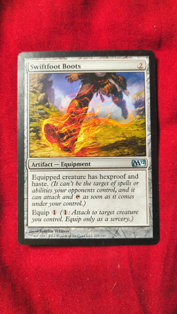 MTG Swiftfoot Boots - Magic 2012 (M12) - Image 1