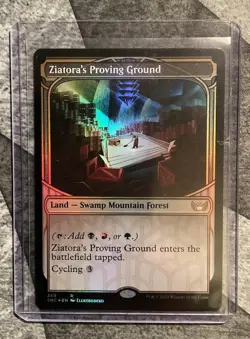 MTG Ziatora's Proving Ground Showcase 359 Foil NM Streets New Capenna Magic - Image 1