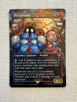 Vivi Ornitier (Borderless) (Chocobo Track Foil) M0570 Final Fantasy MTG NM - Image 1