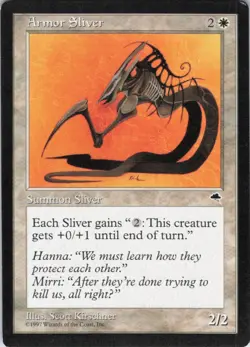 MTG Armor Sliver (4) | NM | Tempest {TMP} - Image 1