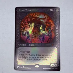 SLD Grave Titan (223) Secret Lair Drop Foil MTG NM - Image 1