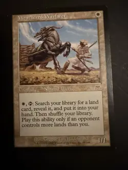 Magic The Gathering Onslaught Weathered Wayfarer #59/350 MTG TCG CCG - Image 2