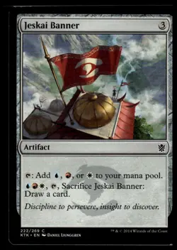 Khans of Tarkir #222 Jeskai Banner - Image 1