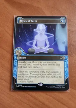Magic MTG Avatar Eternal Legal Mystical Tutor TLE 0308 Showcase Promo - Image 1
