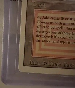 Plateau - NM - Revised Edition - MTG - Clean, Never played - Image 4