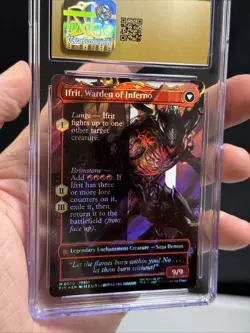 Clive, Ifrit's Dominant (Borderless) (Surge Foil) Final Fantasy CGC Pristine 10 - Image 4