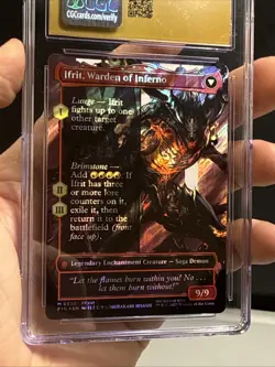 Clive, Ifrit's Dominant (Borderless) (Surge Foil) Final Fantasy CGC Pristine 10 - Image 5