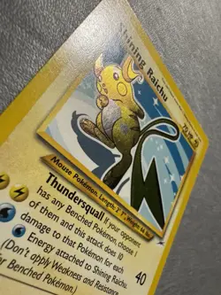 Pokemon Card TCG Shining Raichu Neo Destiny Secret Rare Holo 111/105 - LP - Image 4