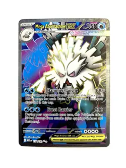 Mega Abomasnow ex 157/132 Mega Evolution Full Art Ultra Rare Pokemon TCG Card NM - Image 1