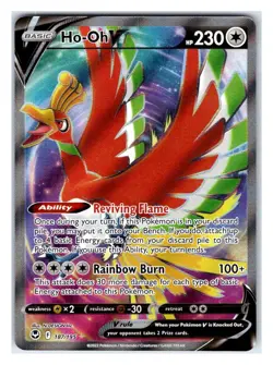Pokemon TCG - Ho-Oh V (Full Art) - SWSH12: Silver Tempest 187/195 Ultra Rare - Image 1