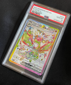 Flygon EX - Pokemon TCG Surging Sparks SSP Ultra Rare Card #222/191 - PSA 10! - Image 1