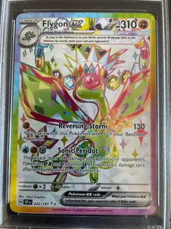 Flygon EX - Pokemon TCG Surging Sparks SSP Ultra Rare Card #222/191 - PSA 10! - Image 3