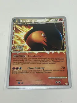 Typhlosion 110/123 Rare Pokemon World Championship 2011 - Image 1