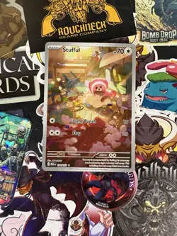 Pokemon TCG Stufful 154/132! NM Condition! See Description! - Image 1