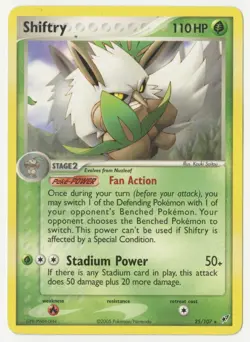 Pokemon - Shiftry (EX Deoxys rare card - 25/107) - Image 1