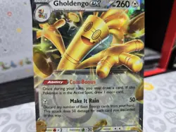 Pokemon TCG - Scarlet & Violet - Paradox Rift - Gholdengo ex Holo 139/182 NM/M - Image 3