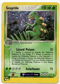 Sceptile 11/109 Pokemon TCG Ex Series Ruby and Sapphire Holo Rare - Image 1