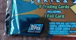 Topps Pokemon Series 2 8 Trading Cards Including 1 Foil Card Factory Sealed - Image 5