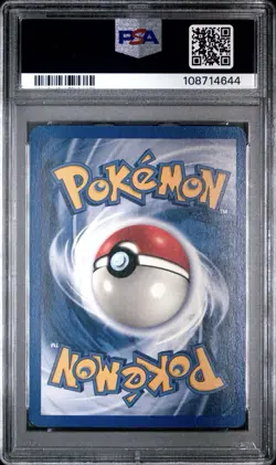 2000 Pokemon Black Star Promo Game Boy Meowth Holo 10 PSA 6 EX-MT - Image 2