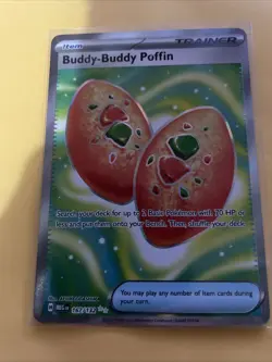 Buddy-Buddy Puffin 167/132 Mega Evolution Full Art Trainer Pokemon TCG NM - Image 1