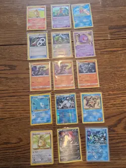 Pokemon Card Holo and Rare Lot (Pre 2020 ERA) - Image 1