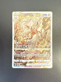 Pokemon Crown Zenith: Galarian Gallery Hisuian Zoroark VSTAR GG56/GG70 Holo - LP - Image 3