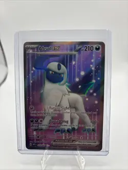 Pokemon TCG Absol EX Obsidian Flames Holo Ultra Rare Card 214/197 - Image 1
