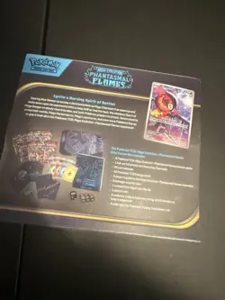 Phantasmal Flames Pokemon Center Exclusive Elite Trainer Box ETB Factory Sealed - Image 2