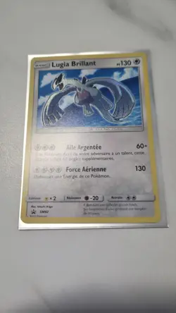 Carte Pokemon Lugia Brillant Promo SM82 NM Rare Officielle - Image 3