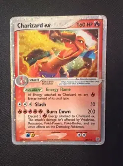 Pokemon Charizard ex 105/112 Firered & Leafgreen Holo ENG-LP - Image 1