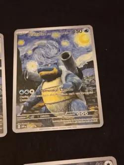 6Starry Night Pokemon x Van Gogh Promo Card - Image 3