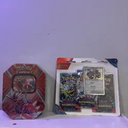 Pokemon TCG Paldea Legends Tin Koraidon Ex New - Image 1