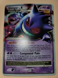 Gengar Lv.X Holo Rare 97/99 Pokemon Arceus LP to NM - Image 1