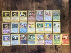 Pokemon Black Star Promo WOTC Lot 1999-2002 - mix of LP, MP, HP, DMG - Image 2