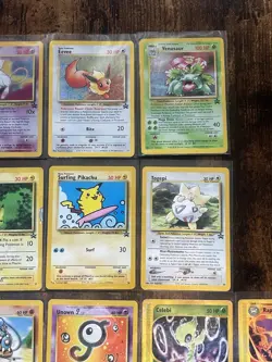 Pokemon Black Star Promo WOTC Lot 1999-2002 - mix of LP, MP, HP, DMG - Image 5