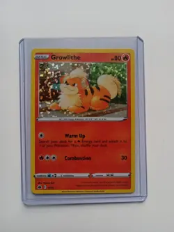 Growlithe 4/15 2022 McDonalds Battle Match NM Pokemon Card - Image 1