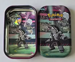 EMPTY Obstagoon Pokemon Galar Power Mini Tin Coin and Card - Image 1