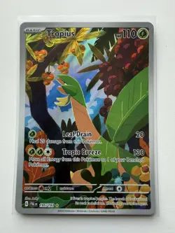Tropius 195/193 Paldea Evolved Illustration Rare Pokemon TCG Card - NM / M - Image 3