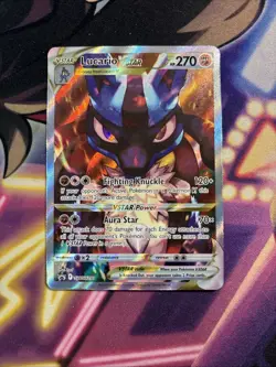 Lucario VSTAR - SWSH291 - Pokemon Sword & Shield Promo Ultra Rare Card NM - Image 1