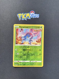 Pokemon TCG Heracross Chilling Reign 006/198 Reverse Holo LP. - Image 1