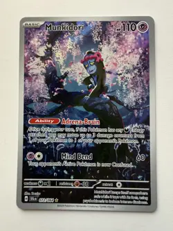 Pokemon TCG Munkidori Illustration Rare Shrouded Fable 072/064 - NM / M - Image 1