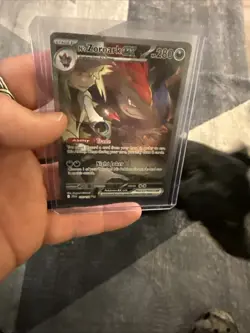 Pokemon N's Zoroark Ex 185/159 Journey Together Holo Special Illustration Rare - Image 4