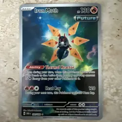 Pokemon Scarlet & Violet Paradox Rift Iron Moth 187 / 182 IR - Image 1