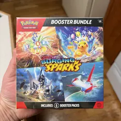 Pokemon Surging Sparks Booster Bundle Factory Sealed - Image 1