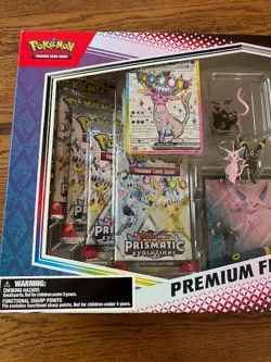 Pokemon Prismatic Evolutions Premium Figure Collection Sealed NEW Free Shipping - Image 2