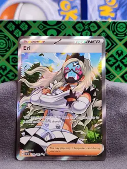 Pokemon - Eri - 199/162 - SV Temporal Forces - Full Art Trainer Card NM - Image 1